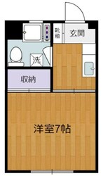 中野新橋駅 徒歩4分 1階の物件間取画像